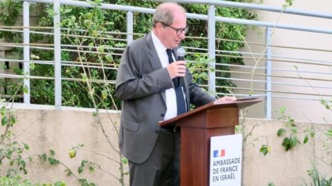 Yom HaShoah: a commemorative ceremony at the French embassy in Israel