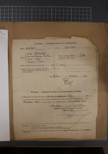  Vida BENIACAR, née Vidah BENSIGNOR, 1886 – 1944. Documents fournis par le projet Convoi 77