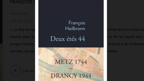 François Heilbronn publie le roman « Deux étés 44 »