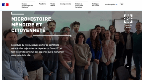 Des lycéens de Saint-Malo retracent les trajectoires de 20 déportés du Convoi 77