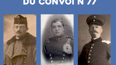 Les anciens combattants de 1914–1918 du convoi n°77