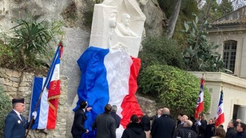 Le monument à Bernard Lazare réinstallé à Nîmes