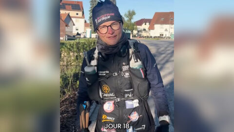 L’arrivée de la Course contre l’oubli