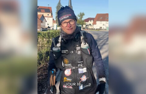 L’arrivée de la Course contre l’oubli