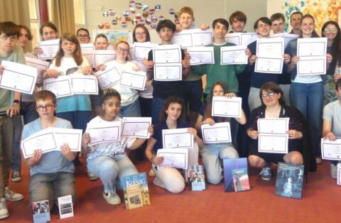 L&rsquo;Éclaireur-la Dépêche met à l&rsquo;honneur le travail de 25 collégiens récompensés pour leur enquête avec Convoi 77